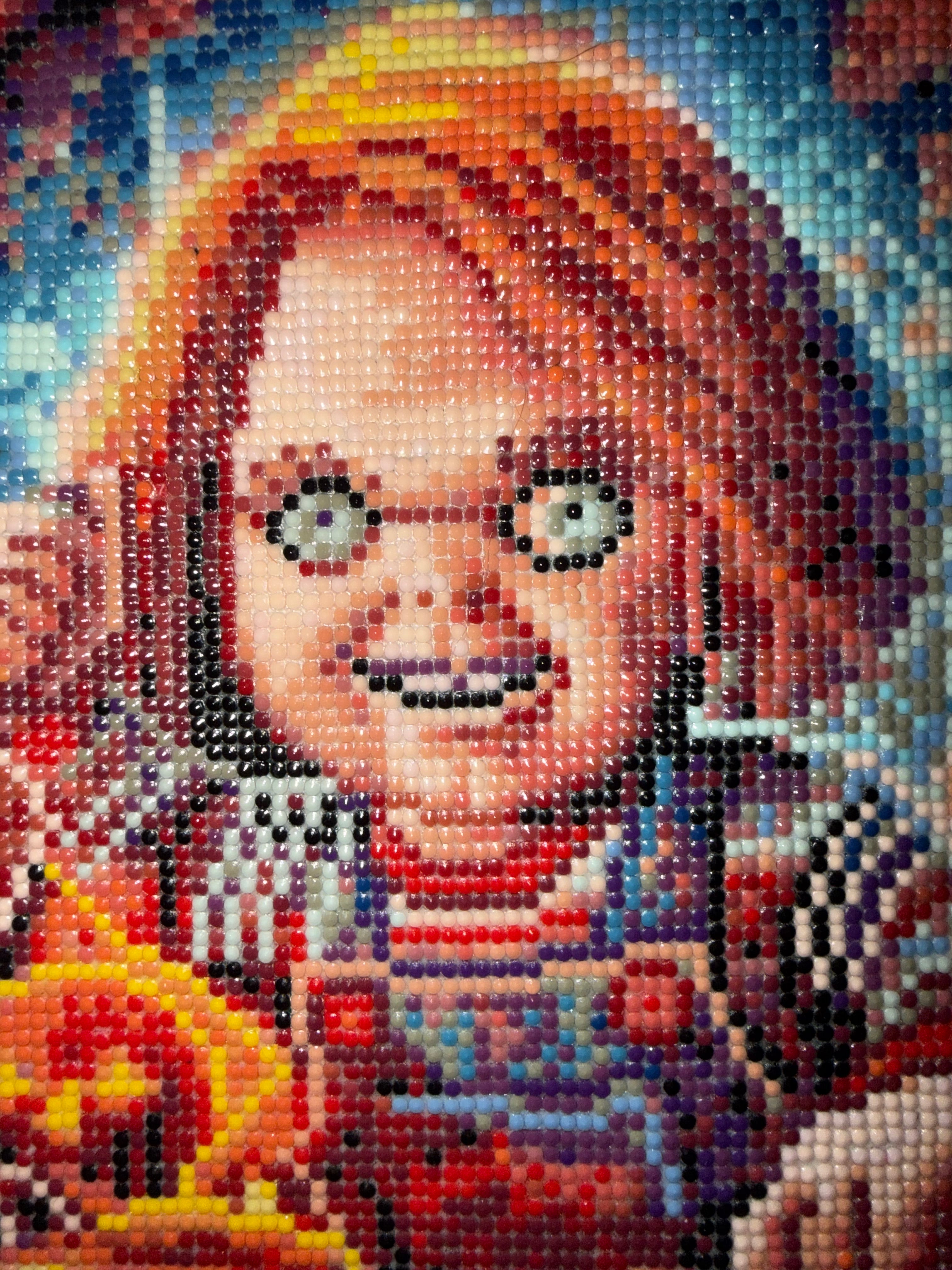 chucky diamond art * 30x40 cm