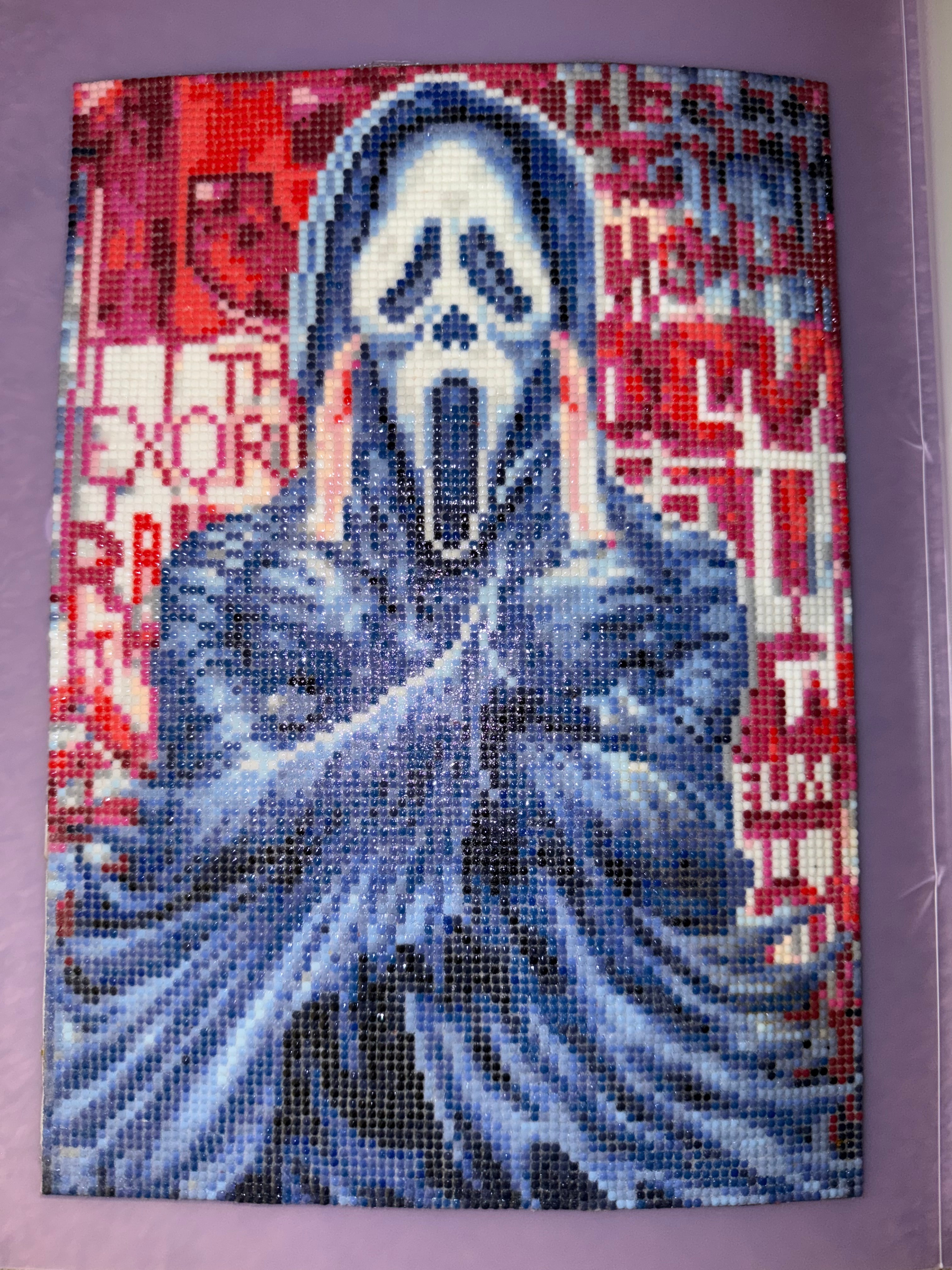 ghostface diamond art * 30x40 cm