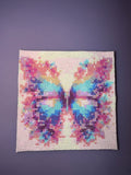 colorful butterfly diamond art * 20x20 cm
