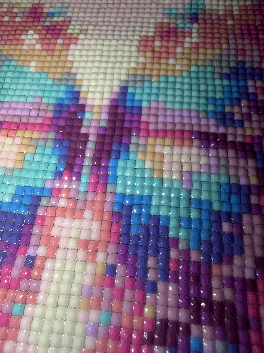 colorful butterfly diamond art * 20x20 cm