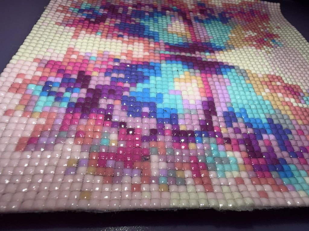 colorful butterfly diamond art * 20x20 cm